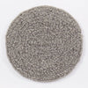 Felt Curl Seat Pad - Grey