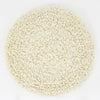 Felt Curl Seat Pad - white