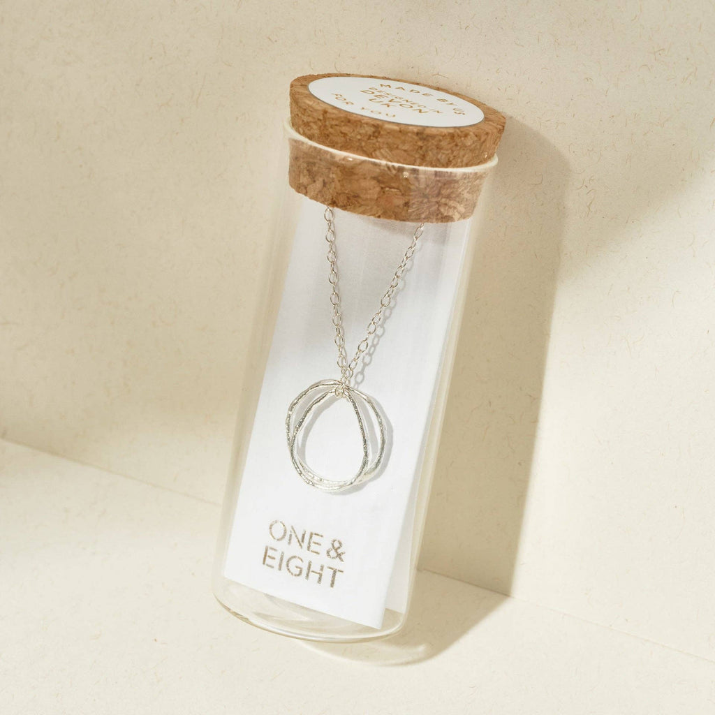 Silver Loop Necklace