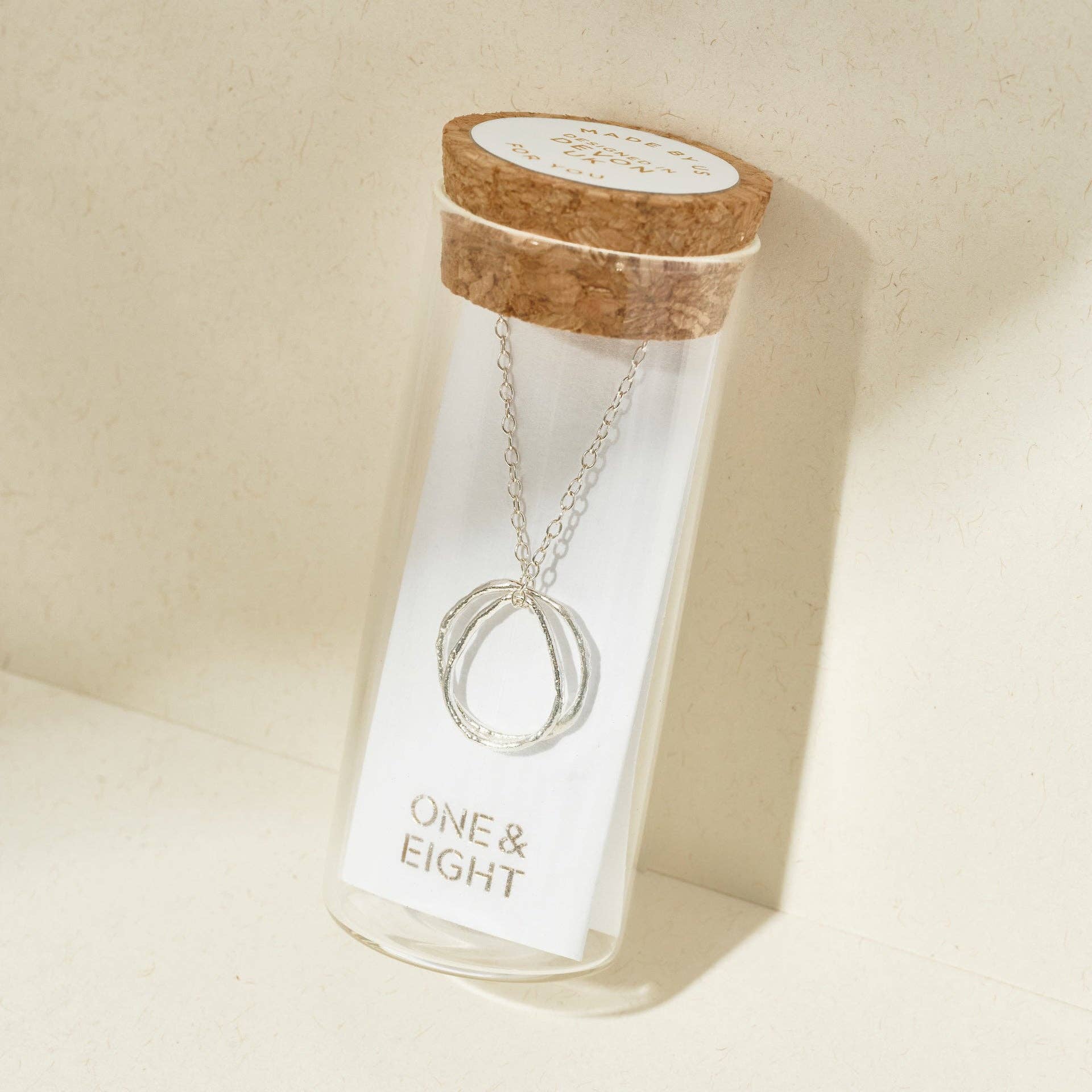 Silver Loop Necklace