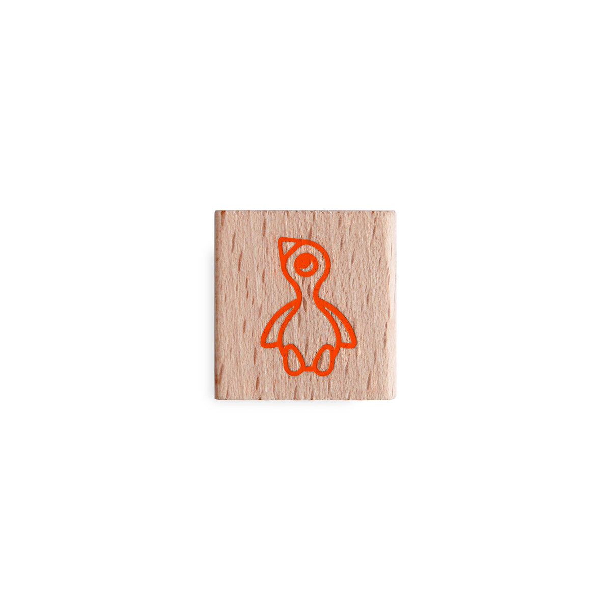 Odd Goose Wooden Double Sharpener: Orange