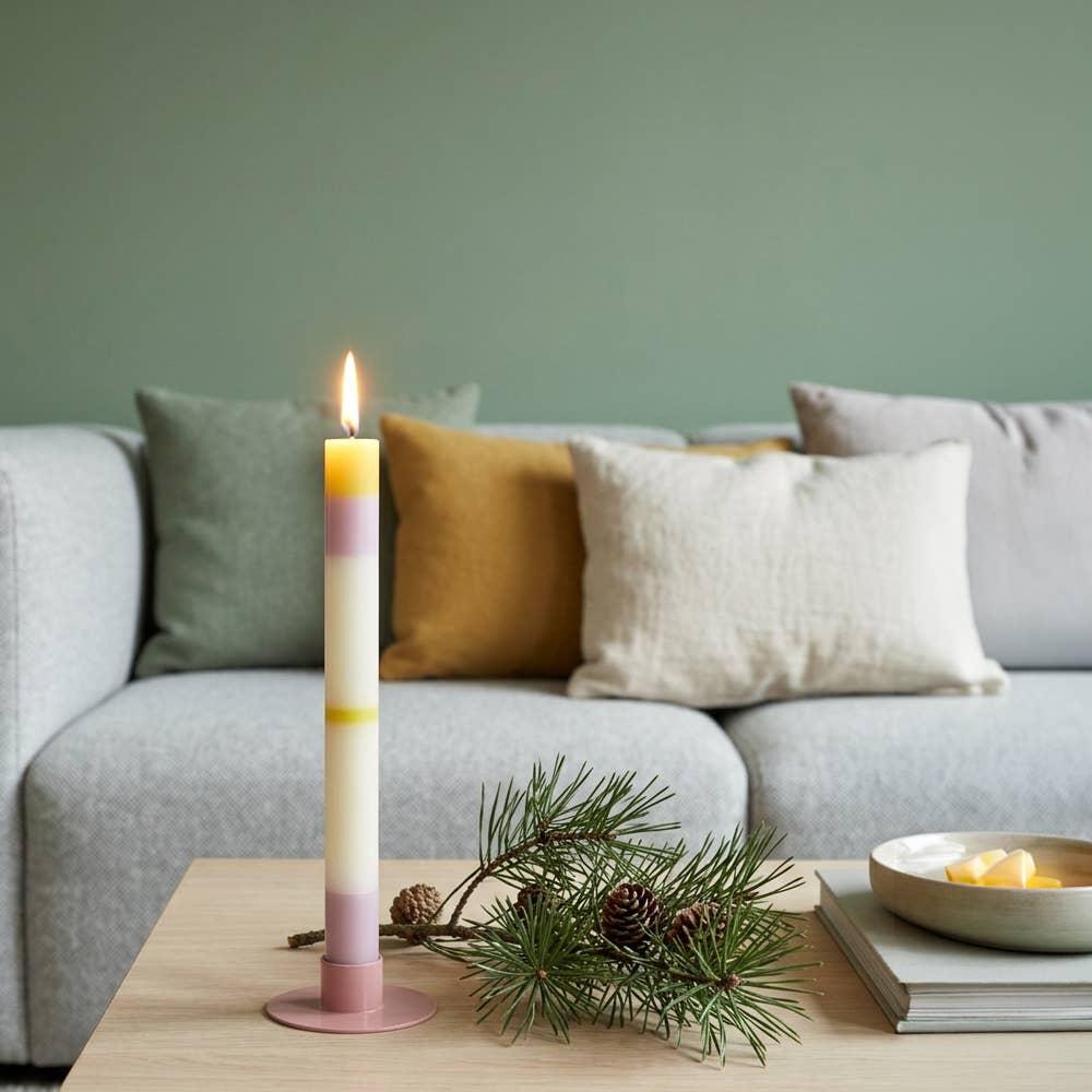 Greeting candle Christmas angel Hallelujah