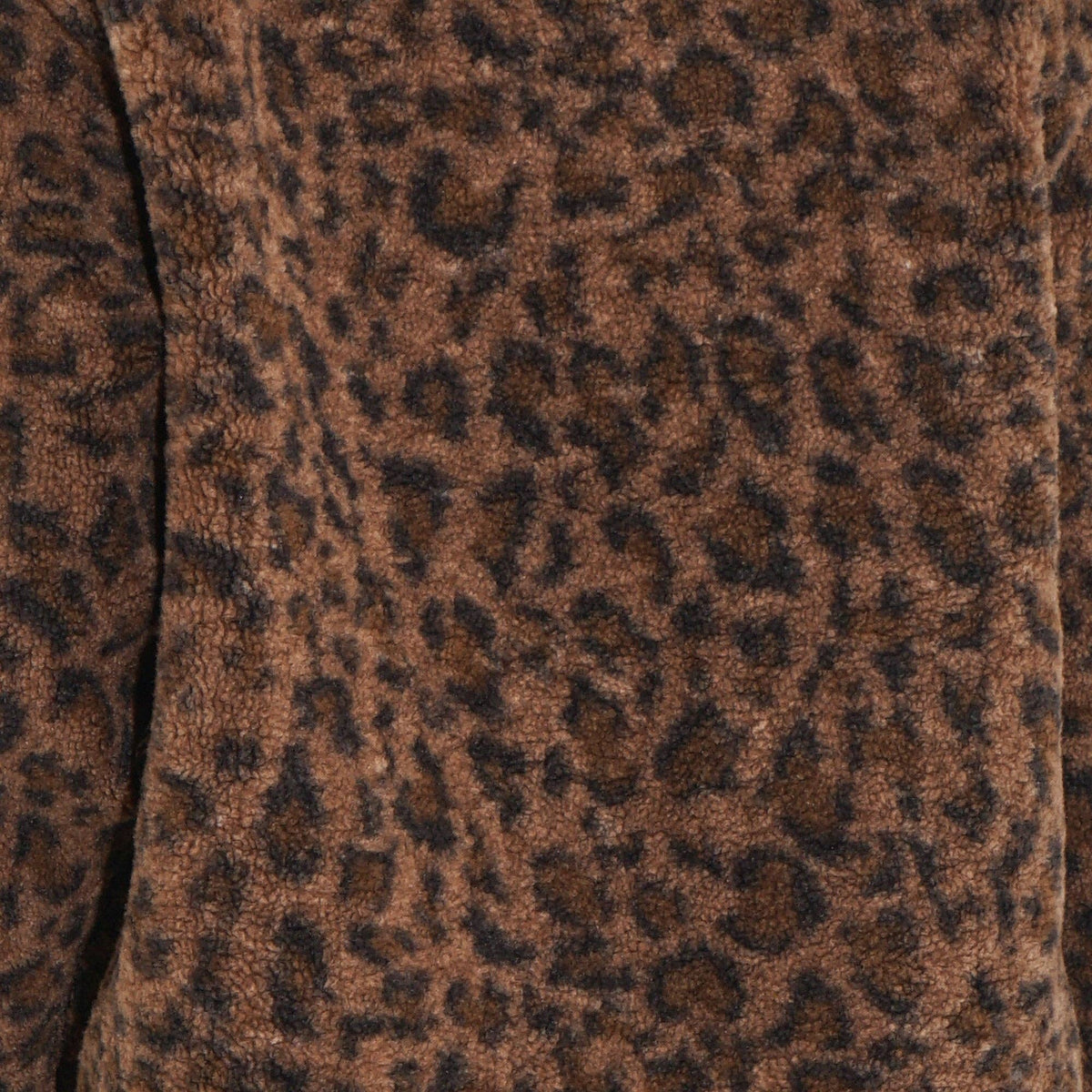 Leopard Print Reversible Jacket in Brown