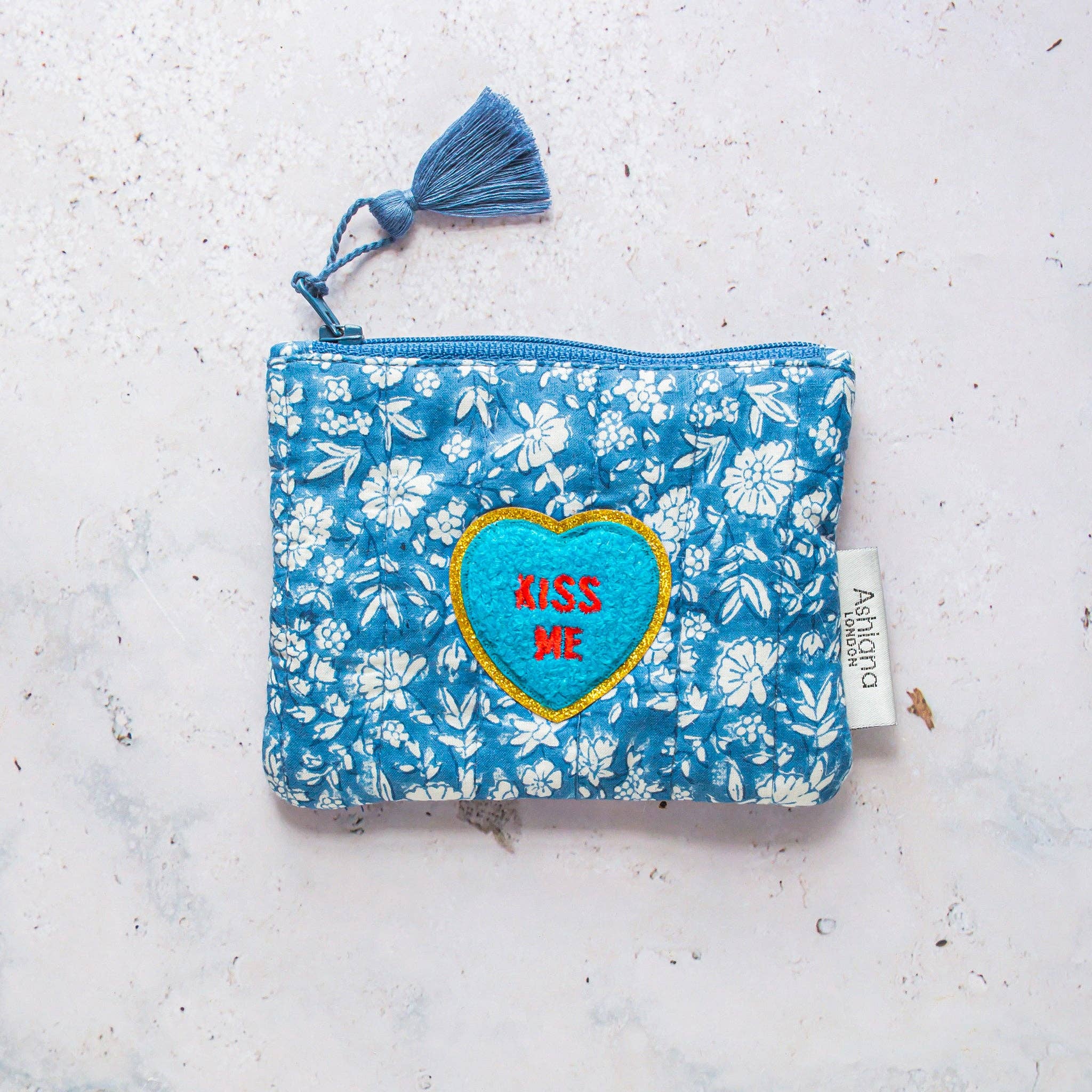 The Mini Coin Purse: Blue