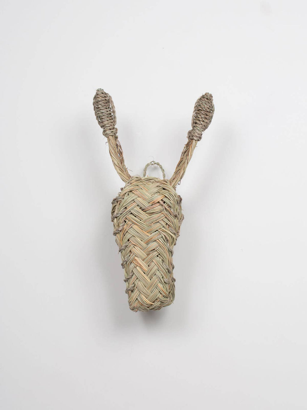 Mini Woven Animal Head, Donkey