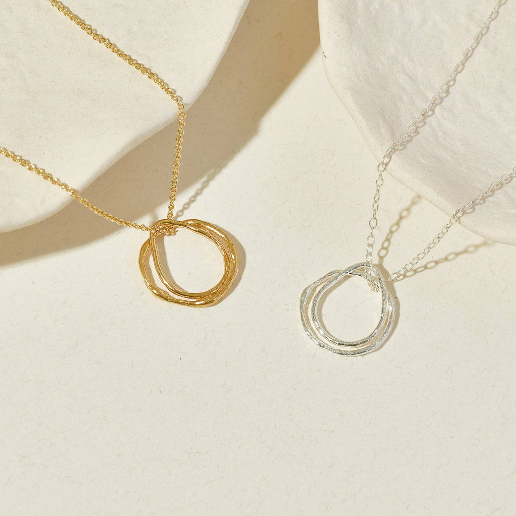 Silver Loop Necklace