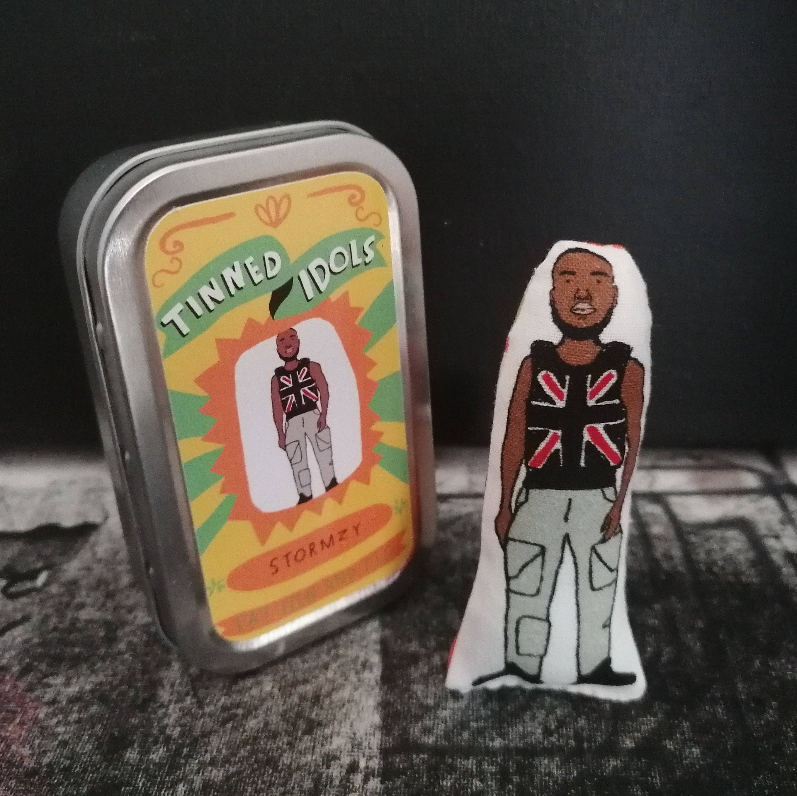 Stormzy Mini Fabric Doll and Keepsake Tin