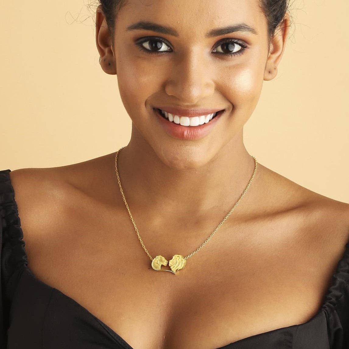 Lion-Ess Love Heart Necklace