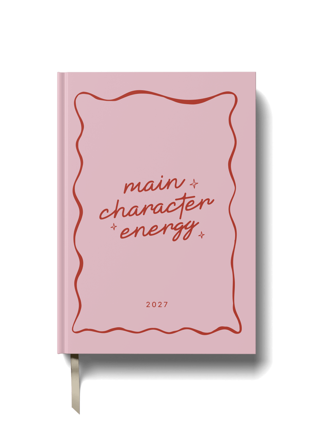 2027 A5 Diary - Week-to-View - Main Character Energy