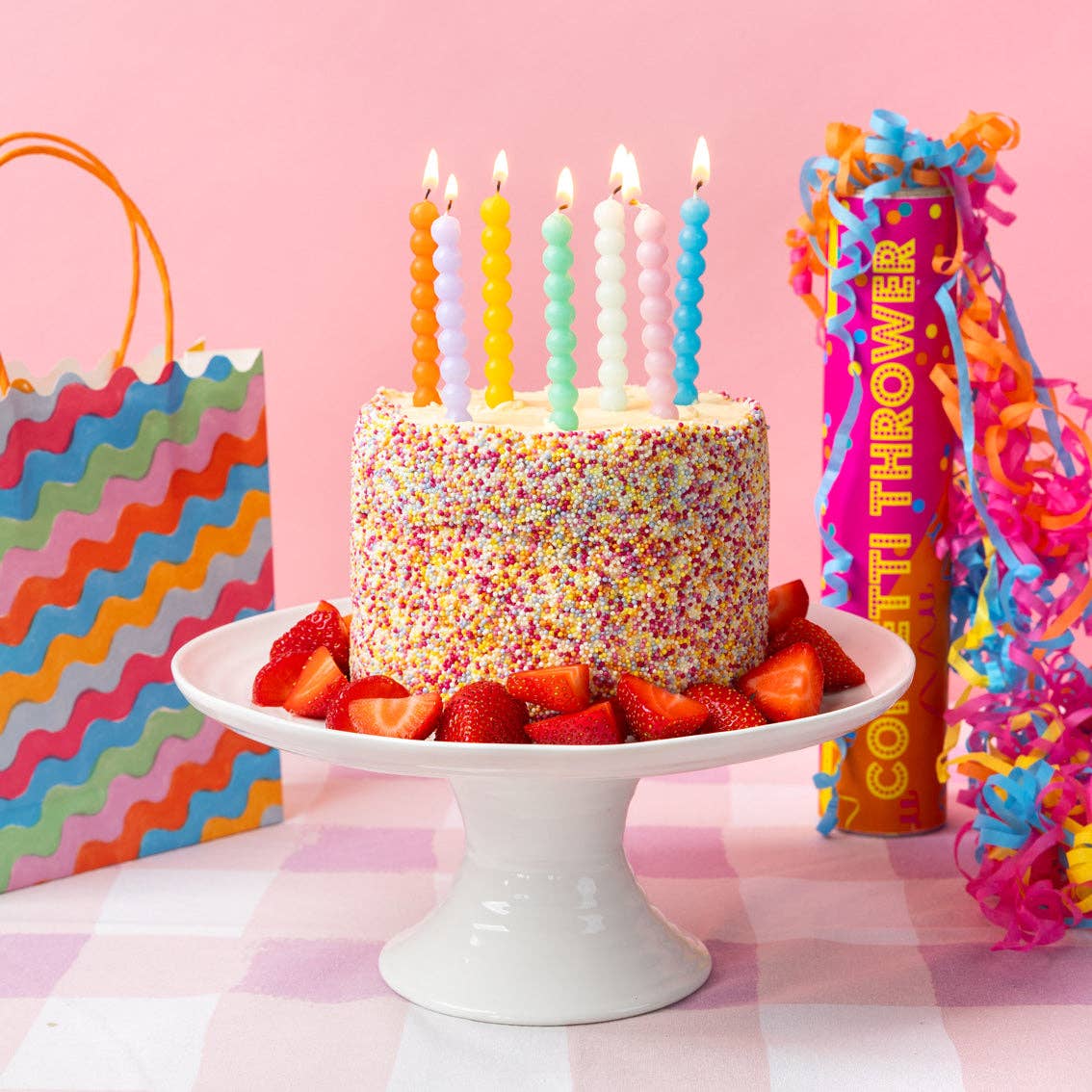 Birthday Brights Bobble Birthday Candles