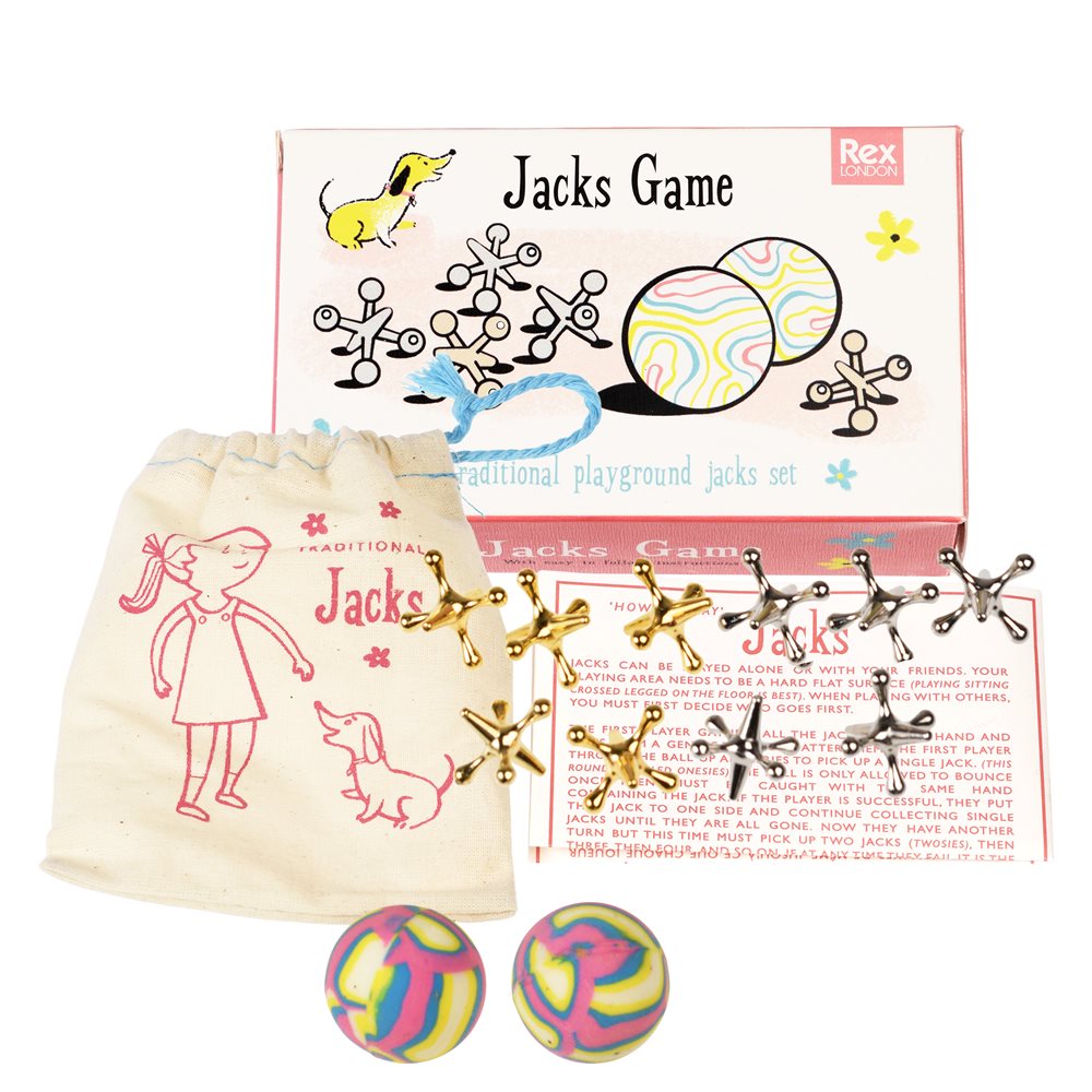 Traditional Jacks Playground Game