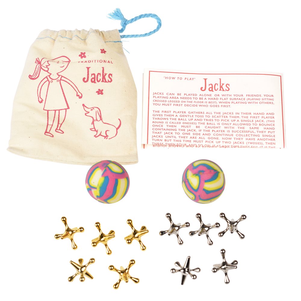 Traditional Jacks Playground Game