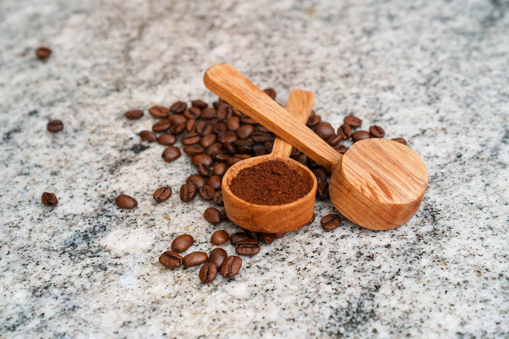 Olive Wood Flat Based Coffee Spoon
