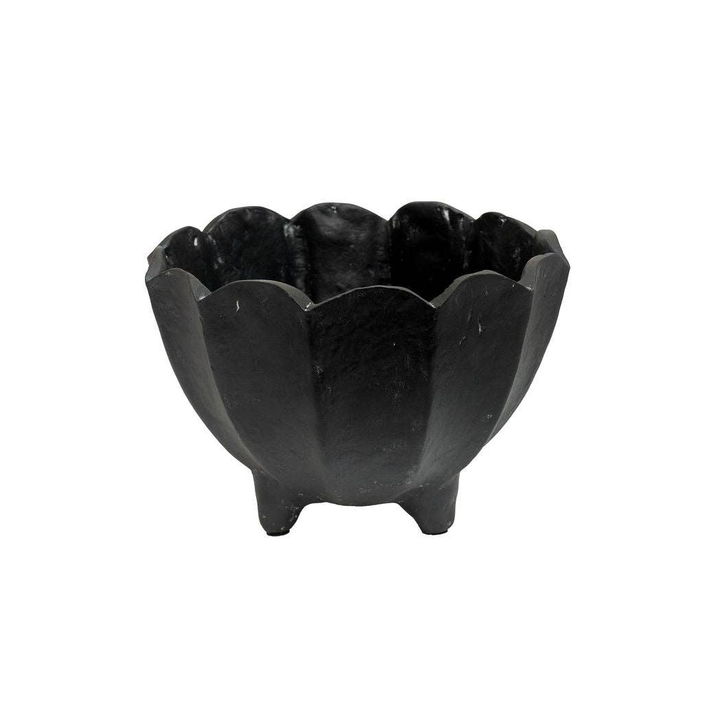 Crake - Deep 3 Footed Decorative Papier Mache Bowl