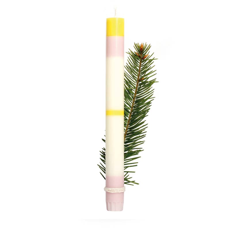Greeting candle Christmas angel Hallelujah