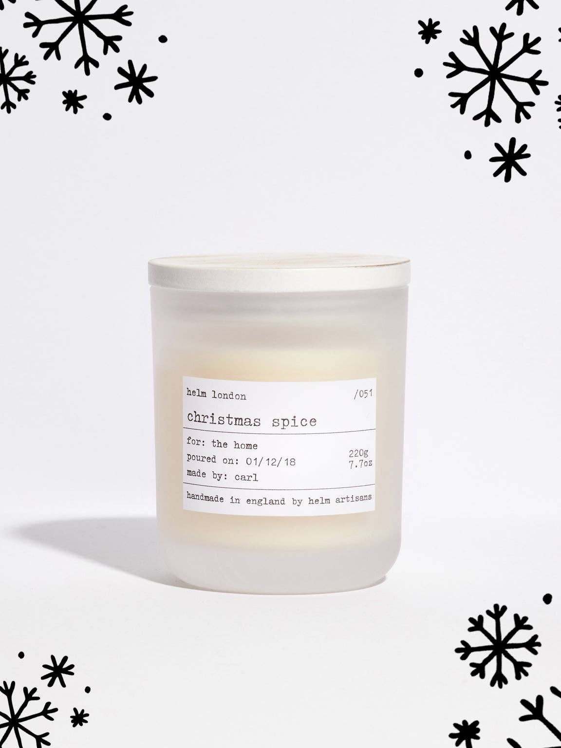 Christmas Spice Luxury Candle - Limited Edition