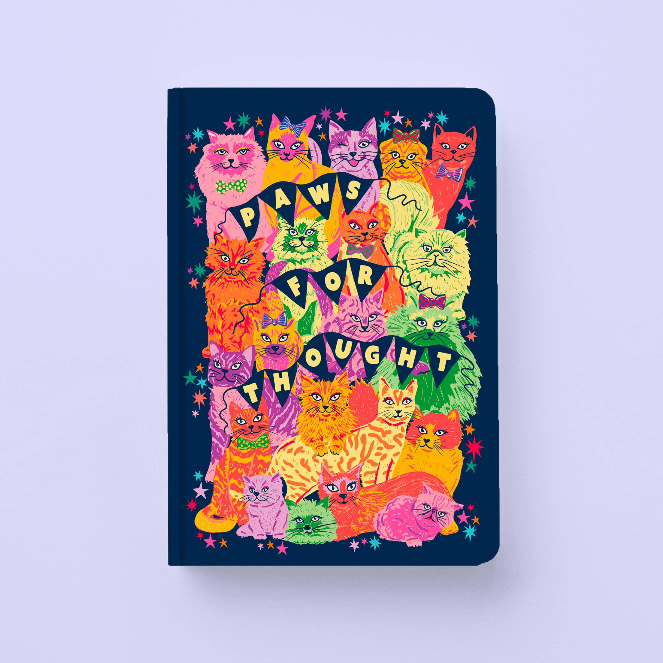 Cats Notebook - retro illustrated notebook