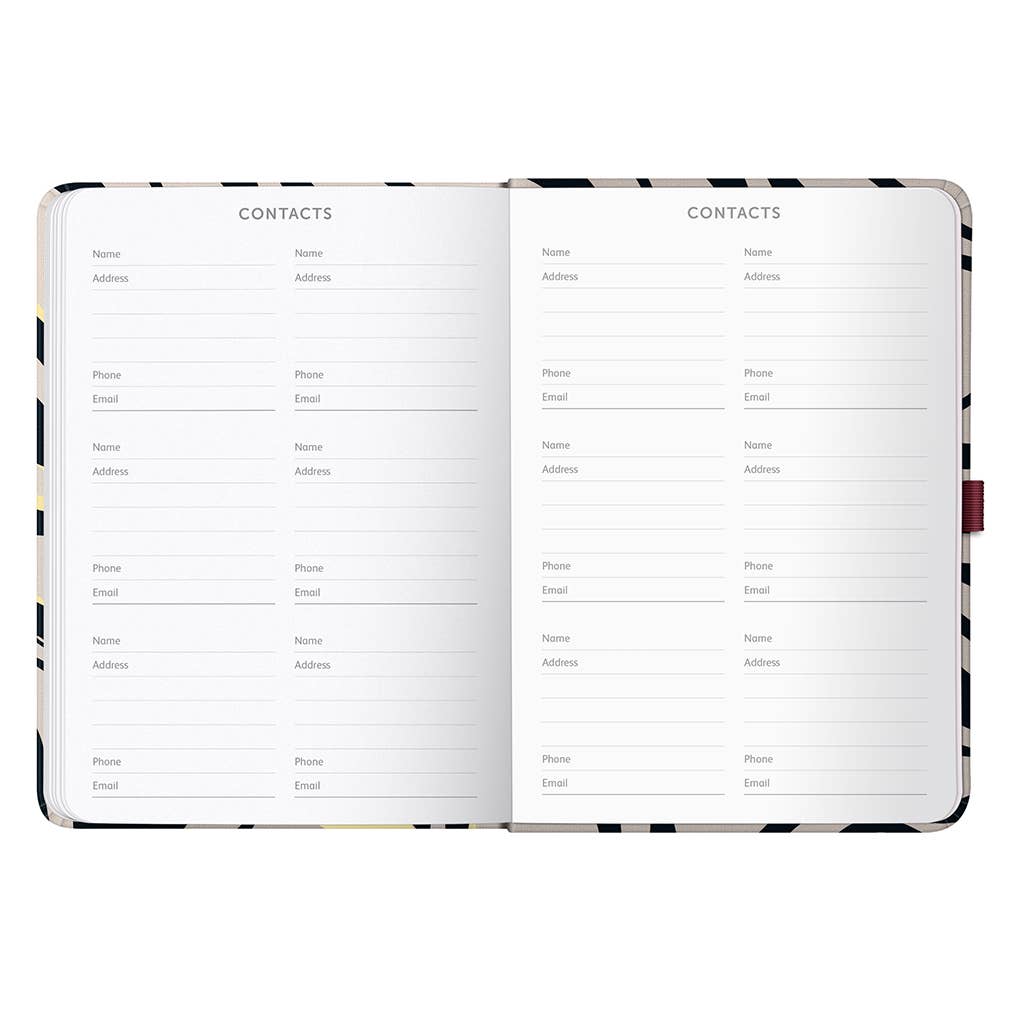 2026 Busy Life Diary | Weekly Planner | Charcoal Marble
