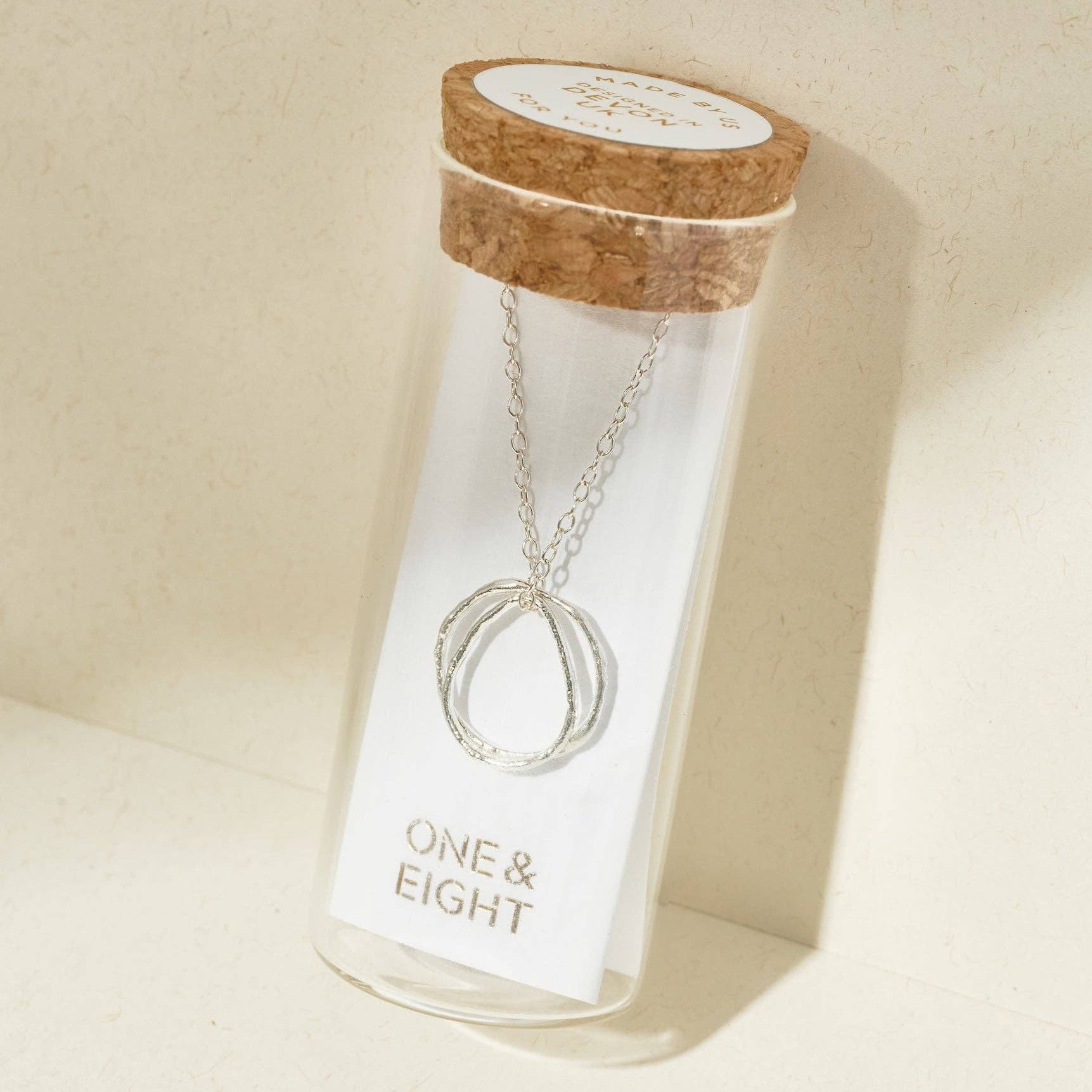 Silver Loop Necklace