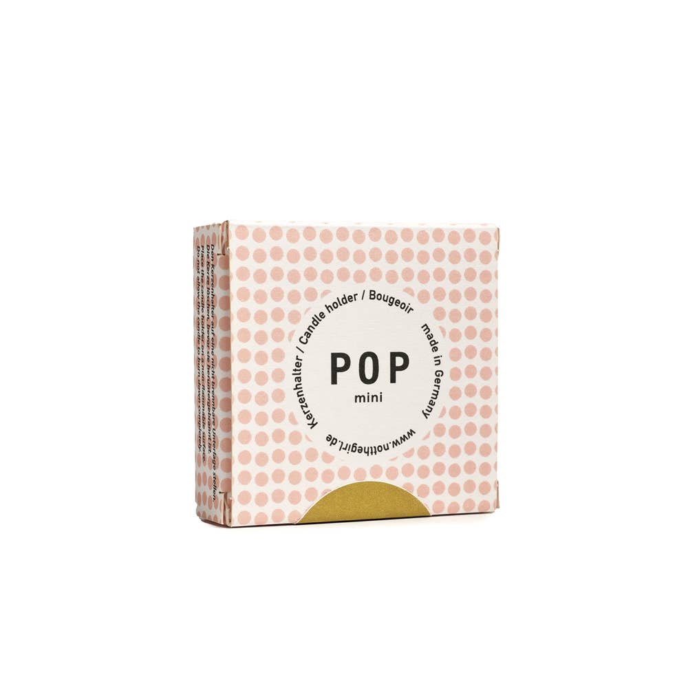 POP mini candle holder gold 13 mm