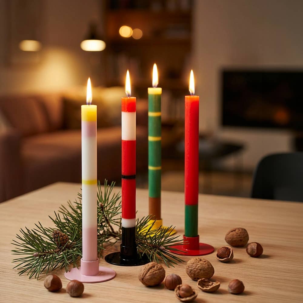 Greeting candle Christmas angel Hallelujah