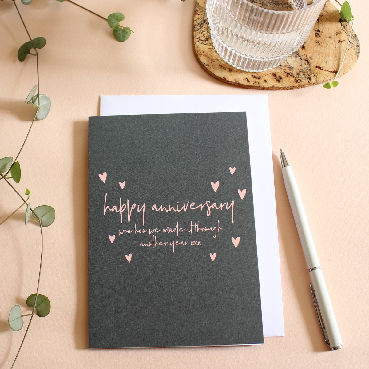 Funny Anniversary Wordy Card