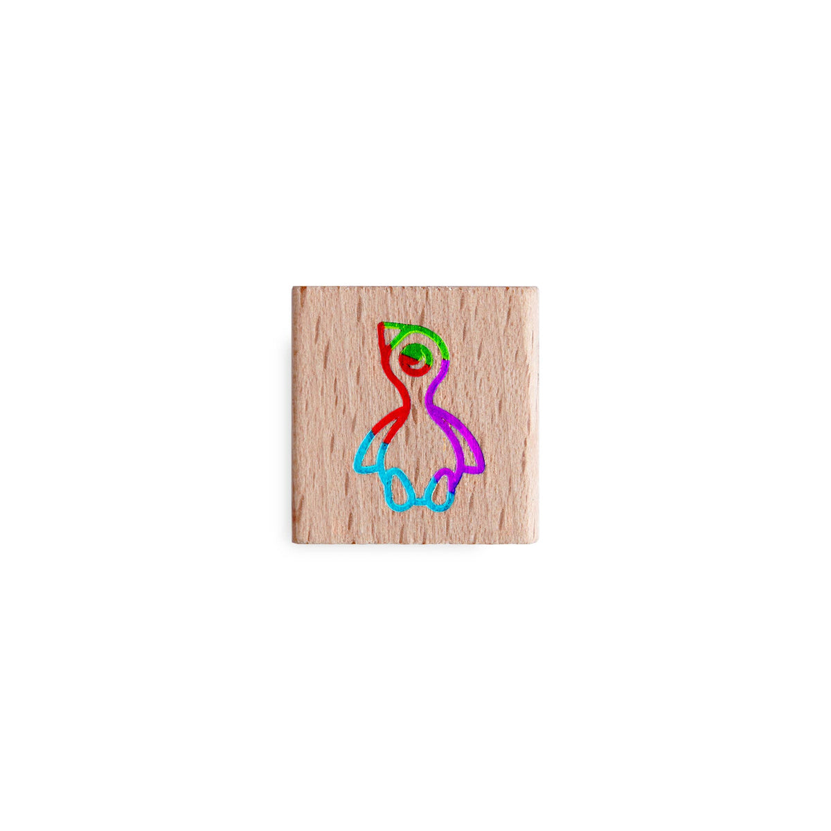 Odd Goose Wooden Double Sharpener: Blue