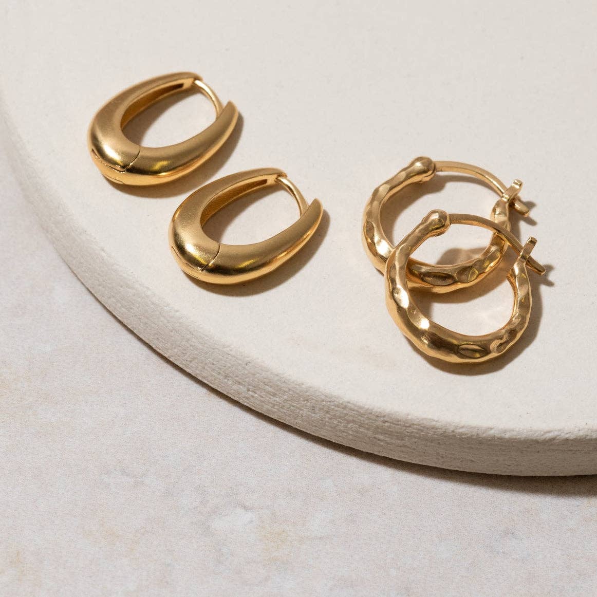 Gold Creole Earrings