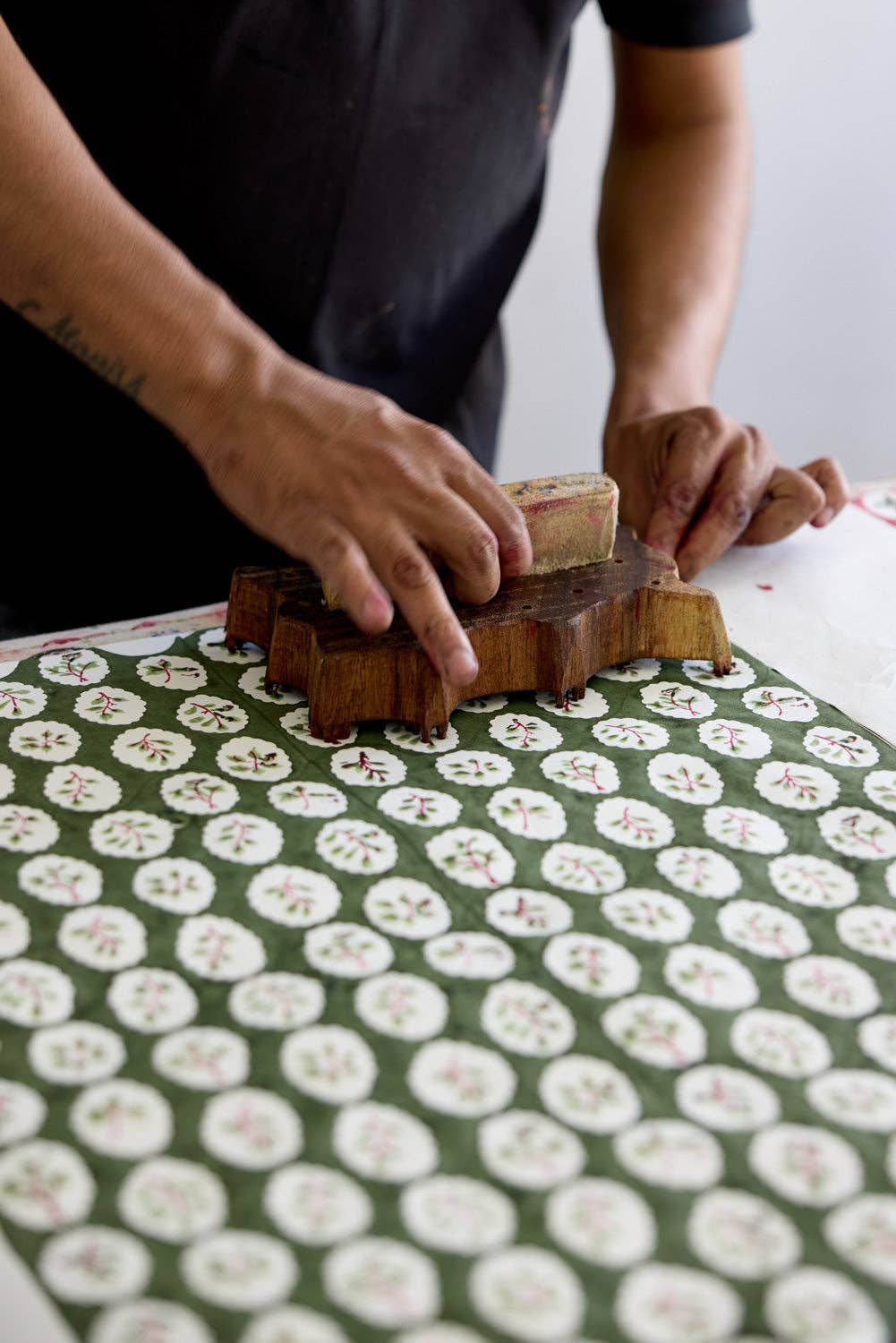 Block Printed Gift Boxes (Nested Set of 3) - Christmas Play