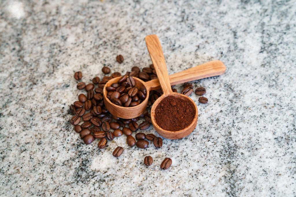 Olive Wood Flat Based Coffee Spoon