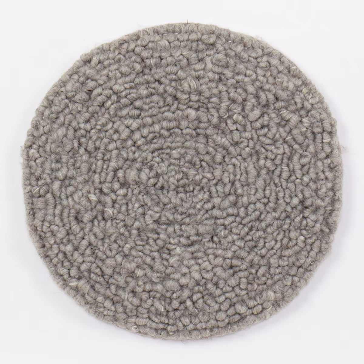 Felt Curl Seat Pad - Grey