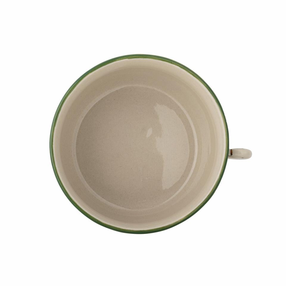 Hezha Bowl, Green, Stoneware