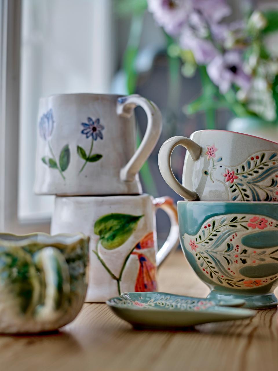 Rosalynde Mug, White, Stoneware