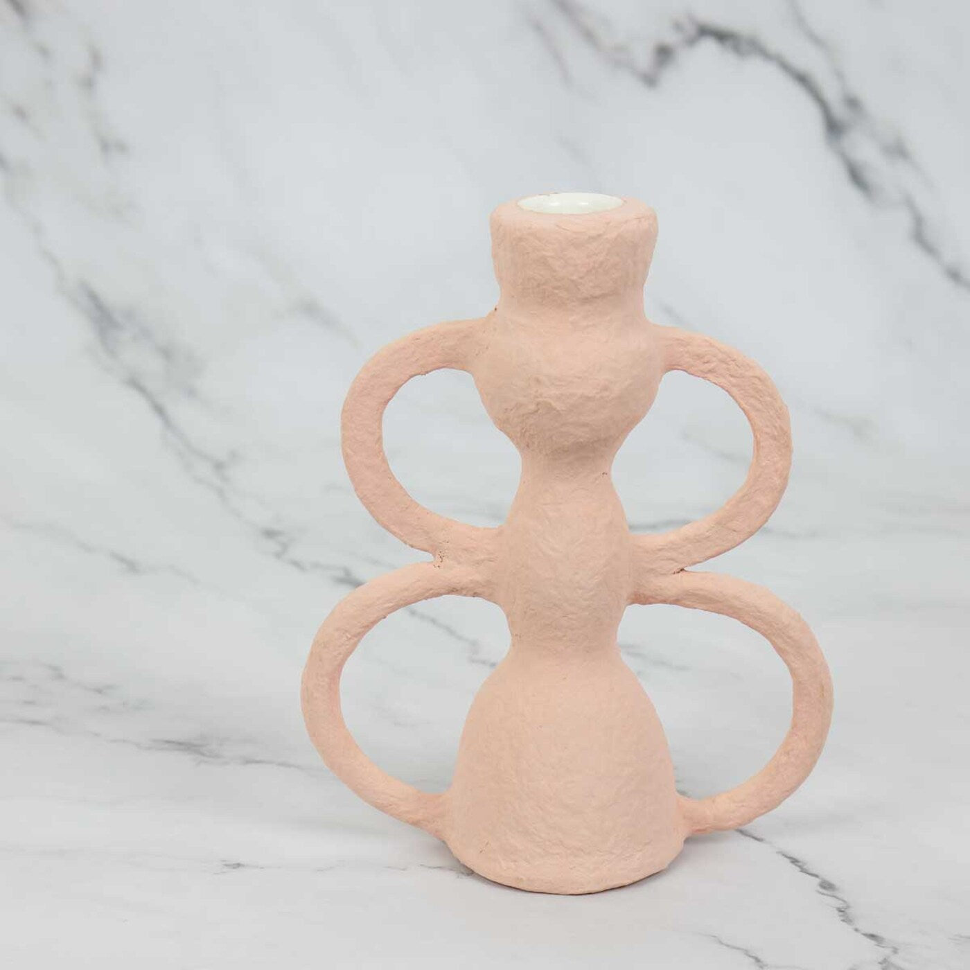 Papier Pale Pink Candleholder