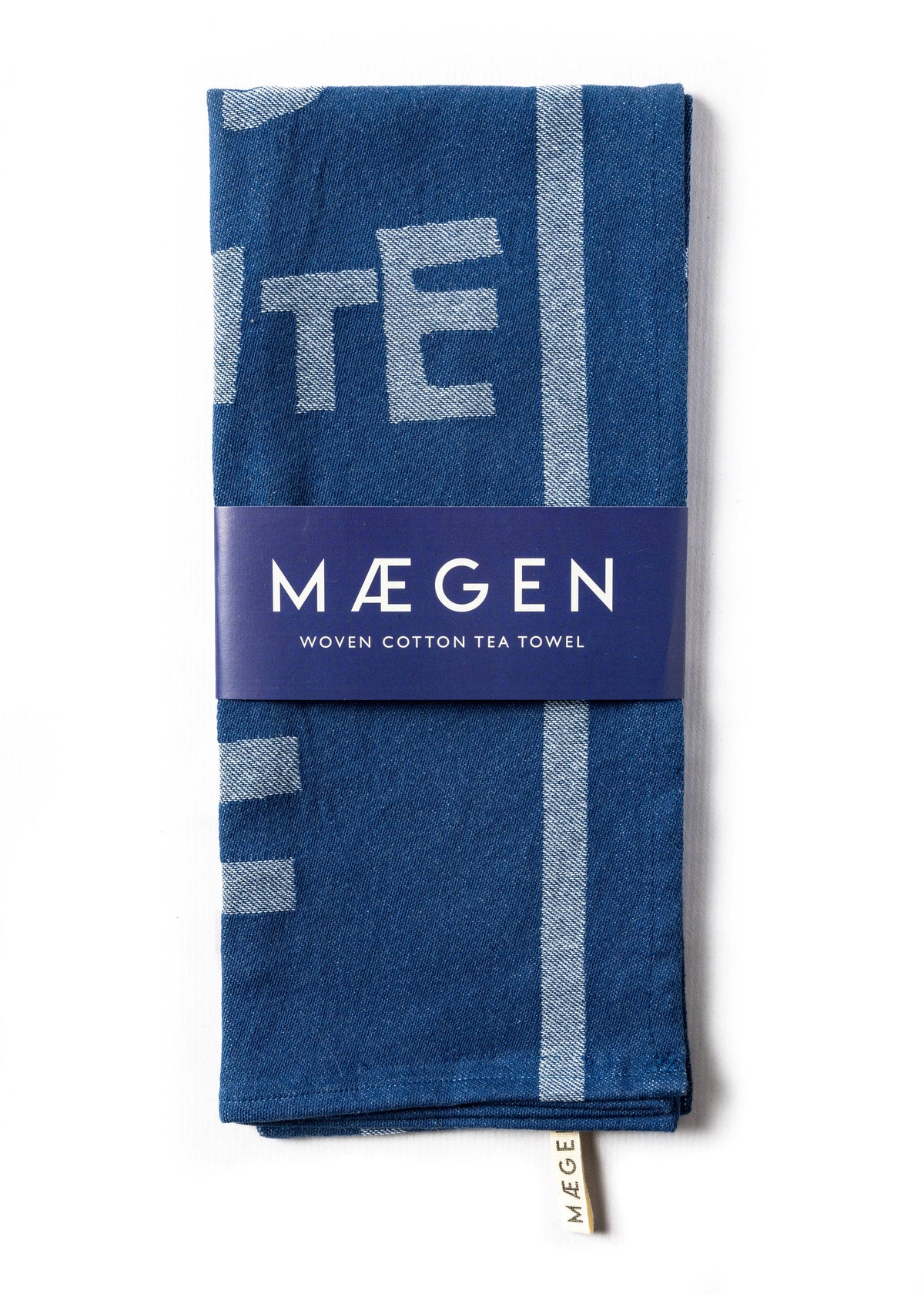 Maegen Tea Towel - Blue - Always be Polite to the Chef