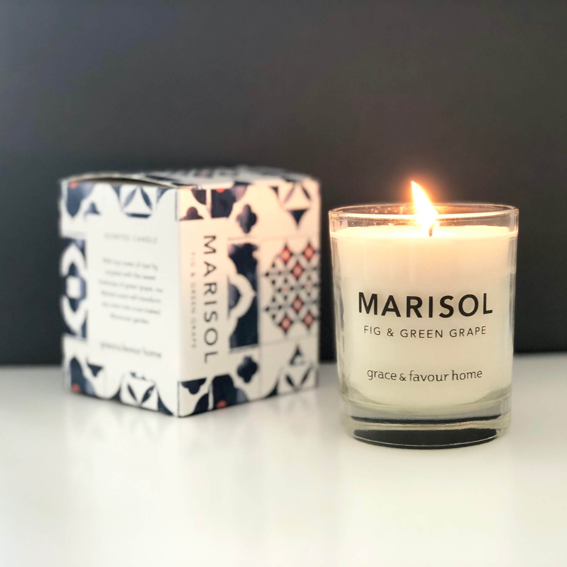 Marisol Candle - Fig and Green Grape