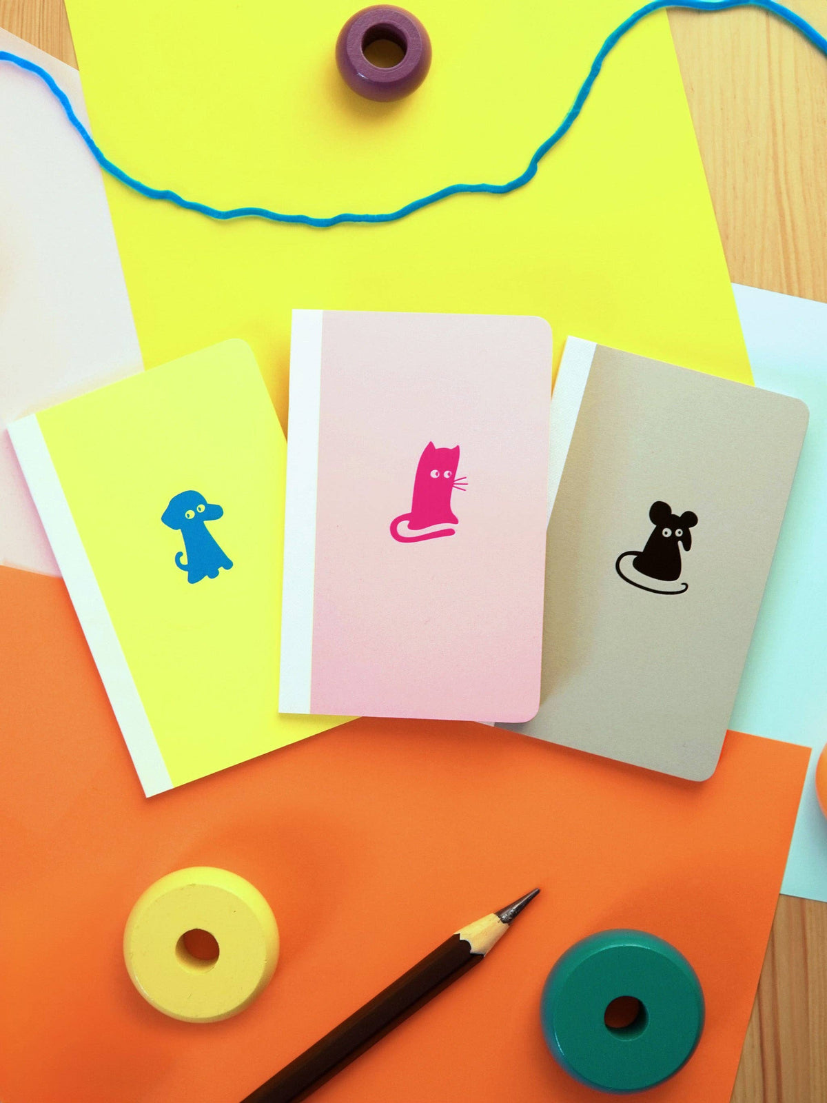 Odd Notes Critters Pocket Notebook - Mouse