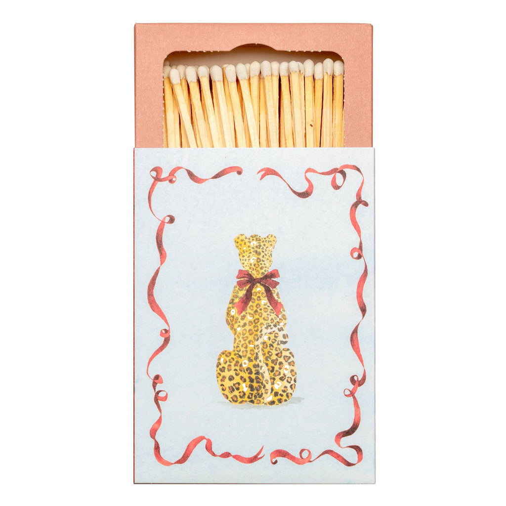 Leopard With A Bow - Matches