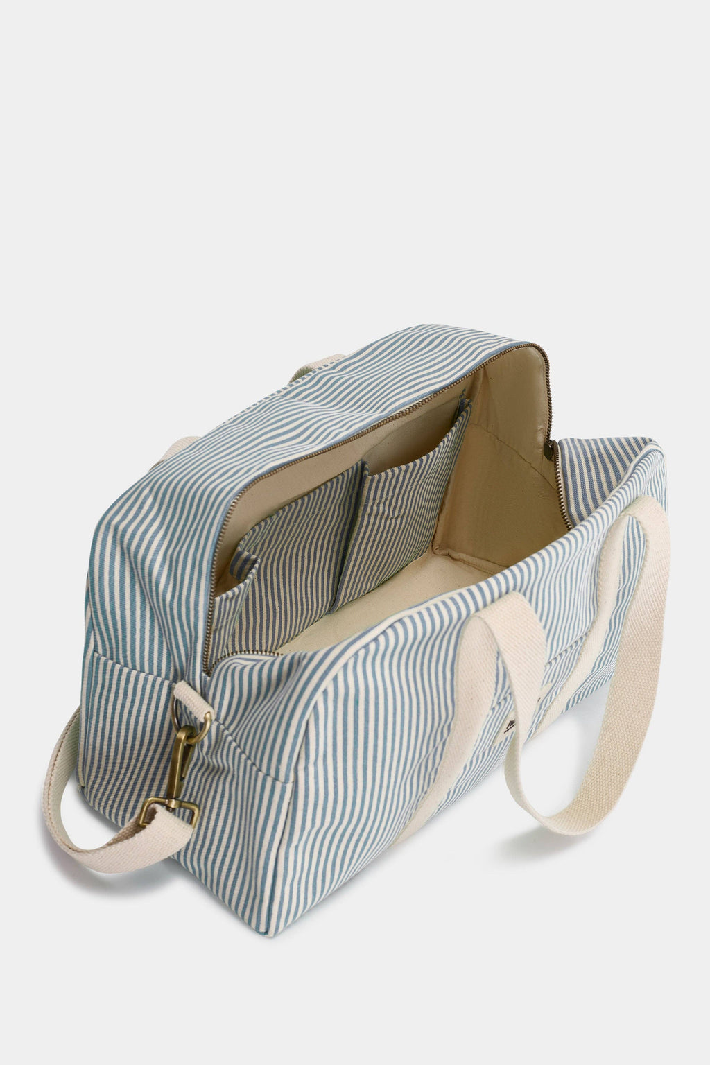 Charlie bowling bag, blue stripes