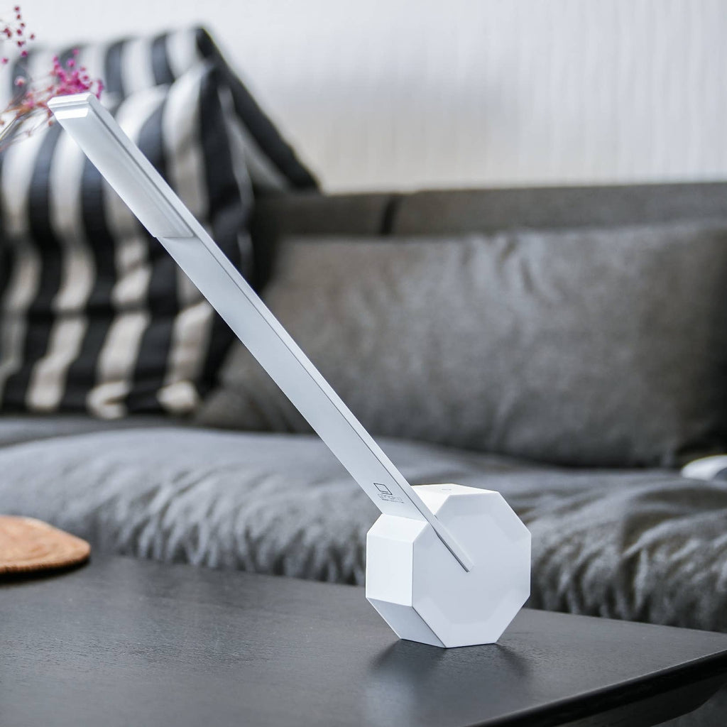 Octagon One Portable Desk Light: Maple