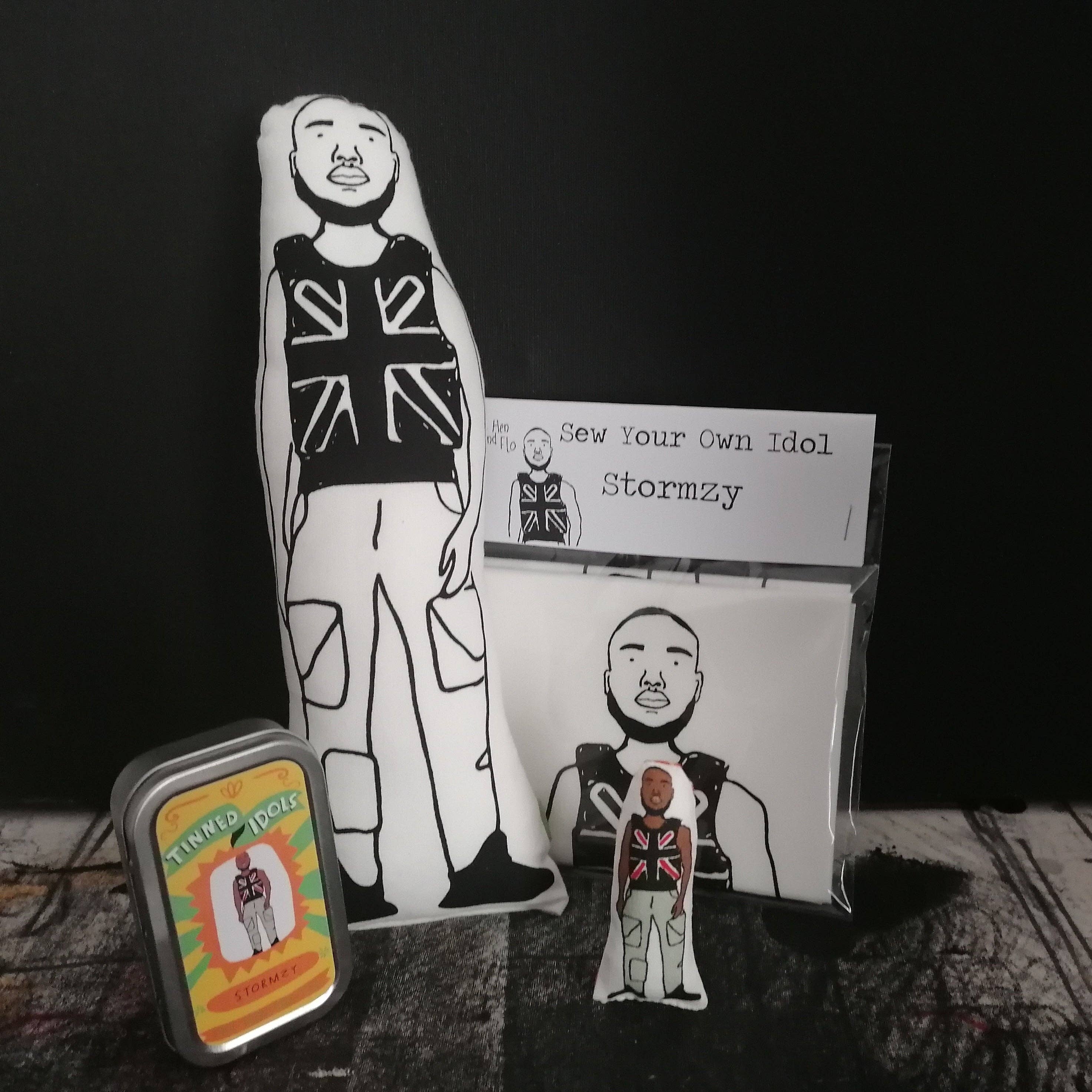 Stormzy Mini Fabric Doll and Keepsake Tin
