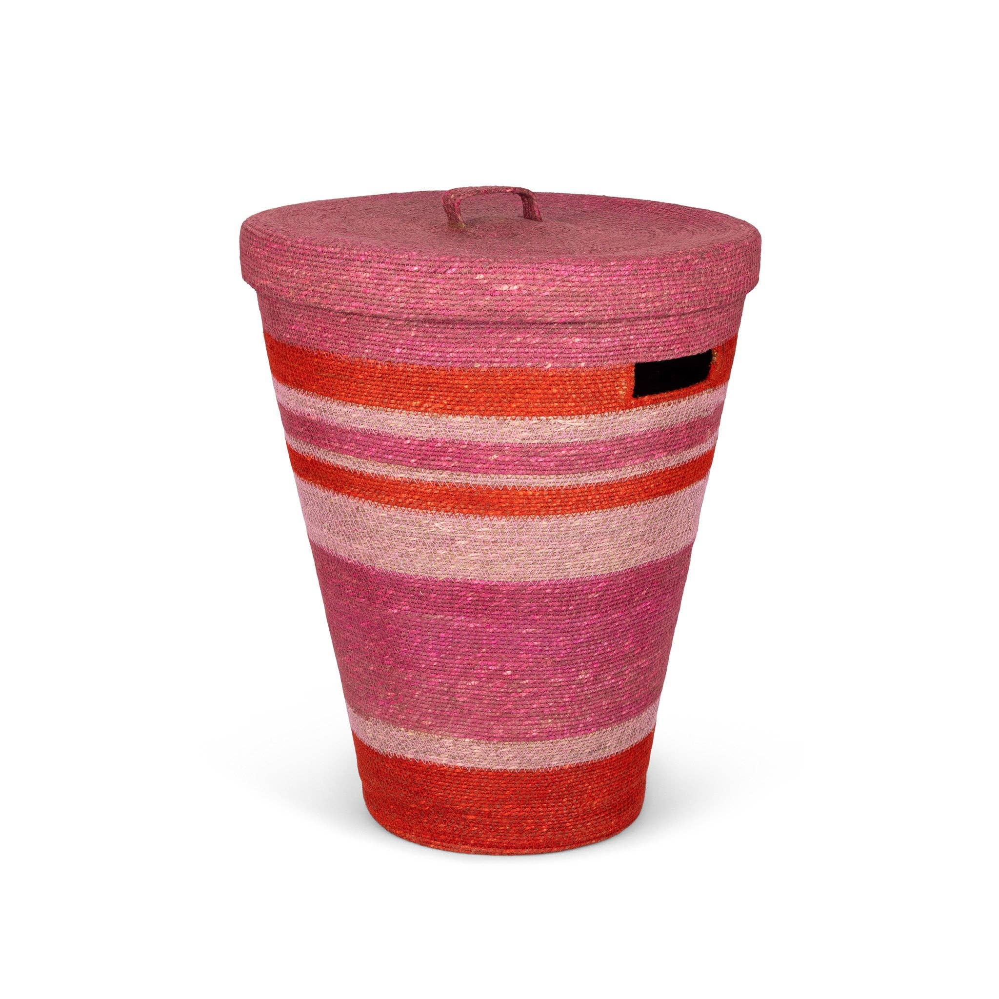Seagrass Laundry Basket - Guardsman Red / Venetian Pink: 1