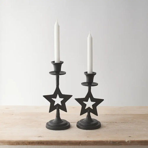 Black Star Candle - Tall