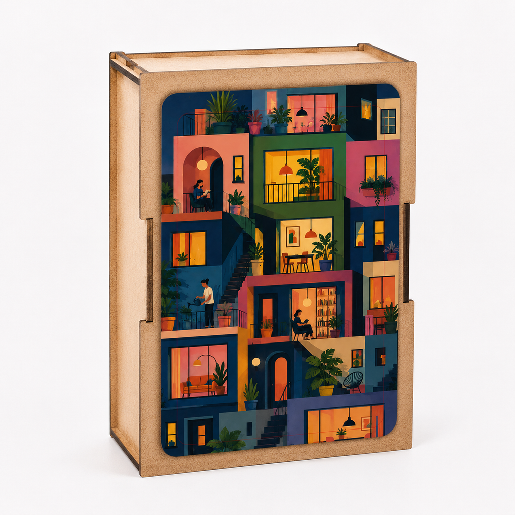 French Bookshop Mini Jigsaw Puzzle