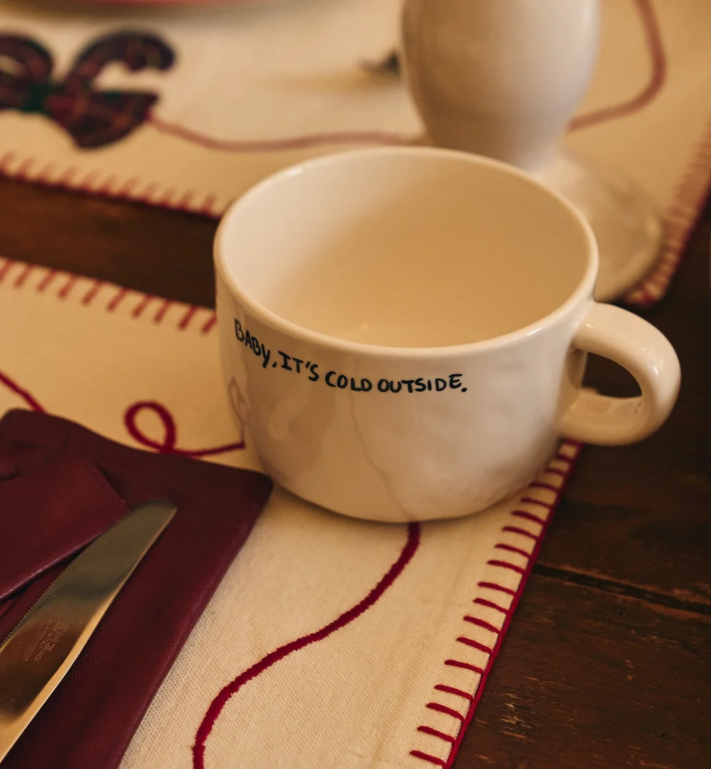 Baby its cold outside- mug