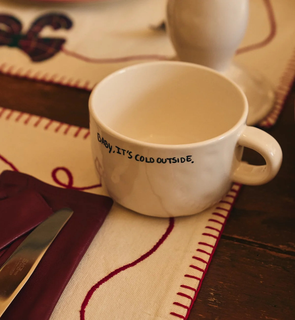 Baby its cold outside- mug