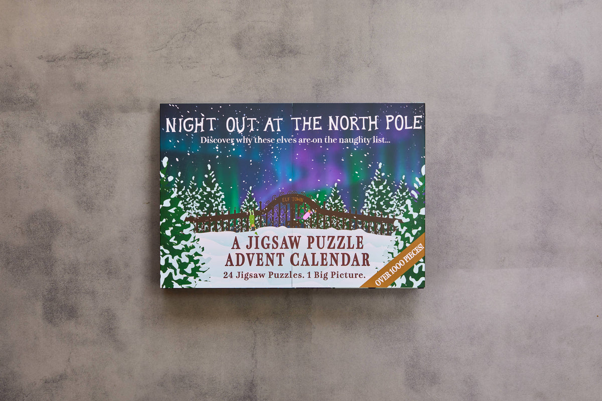 Jigsaw Advent Calendar Elf Town Calendar