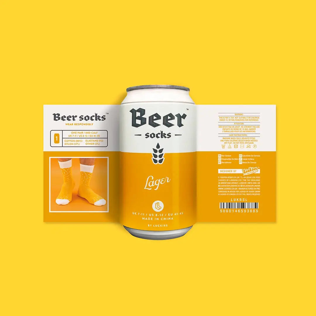 Luckies Originals - Beer Socks Lager