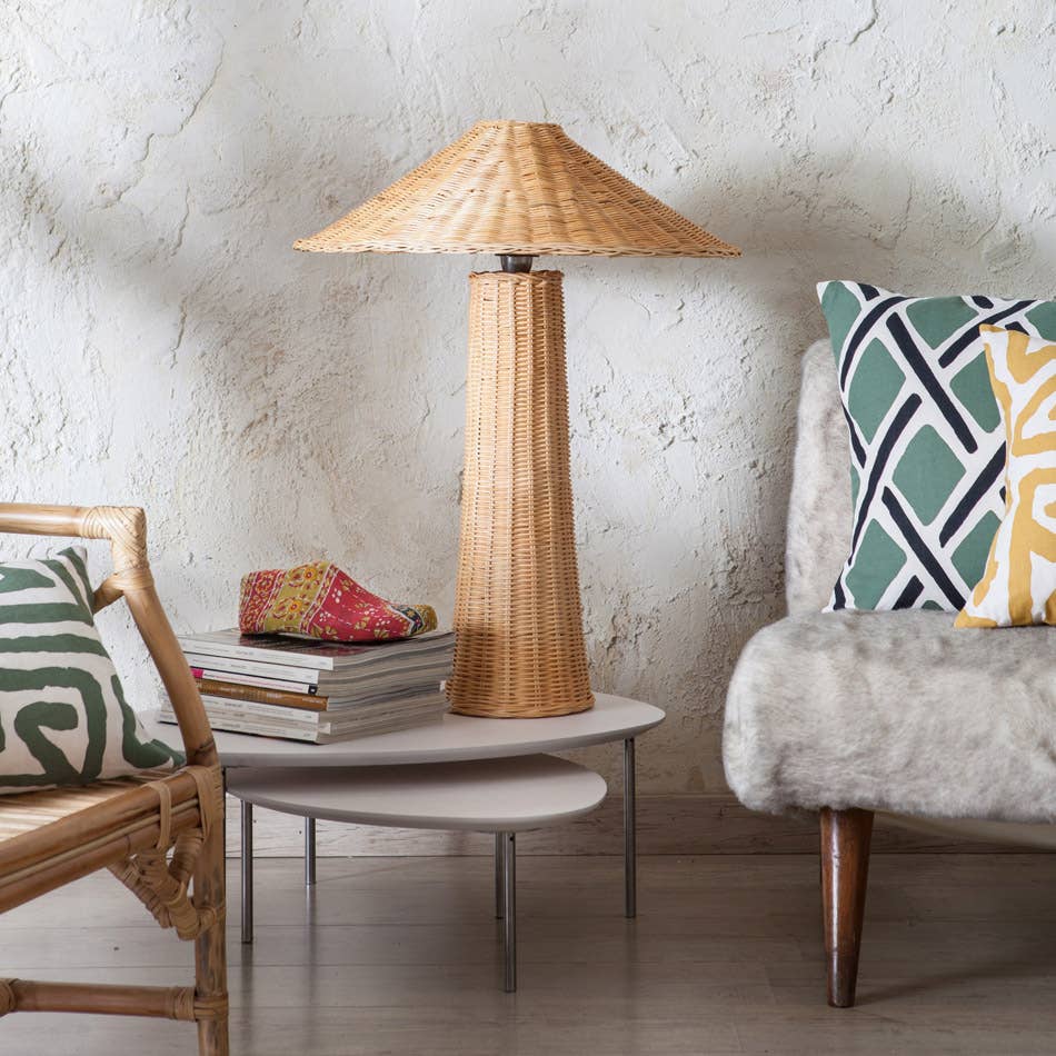 Rattan Table Lamp Duta