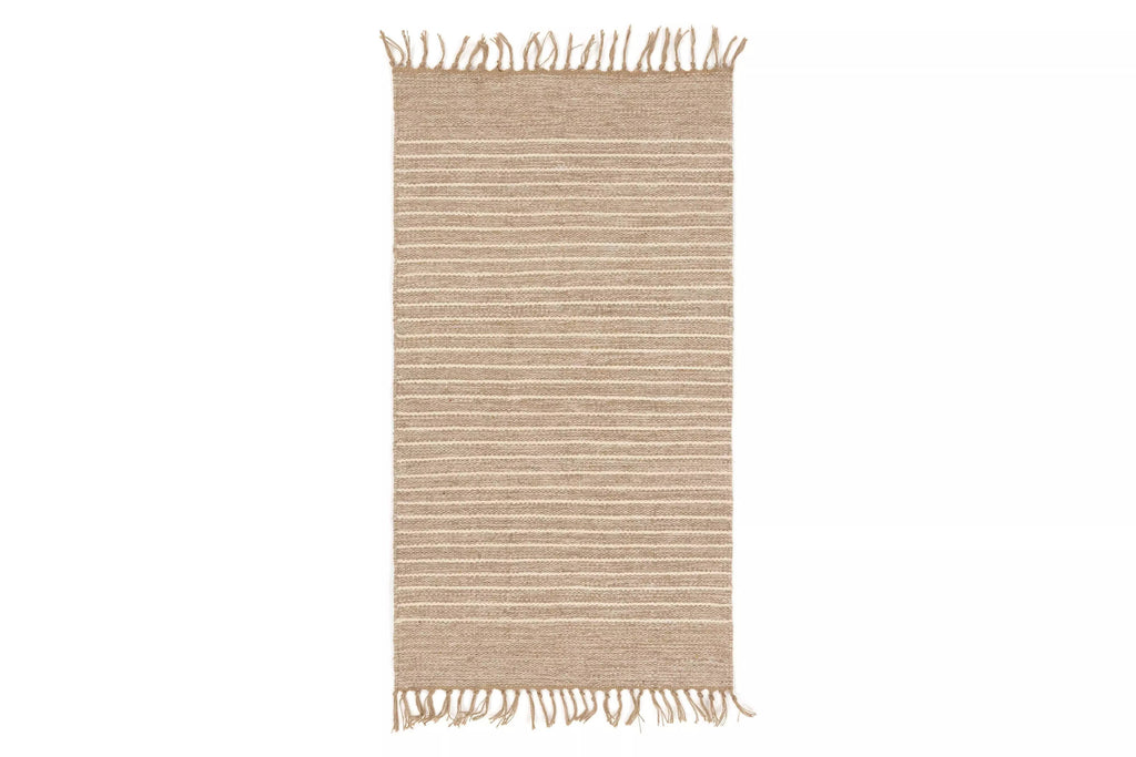 Handloom Jute Rug: 60x90cm